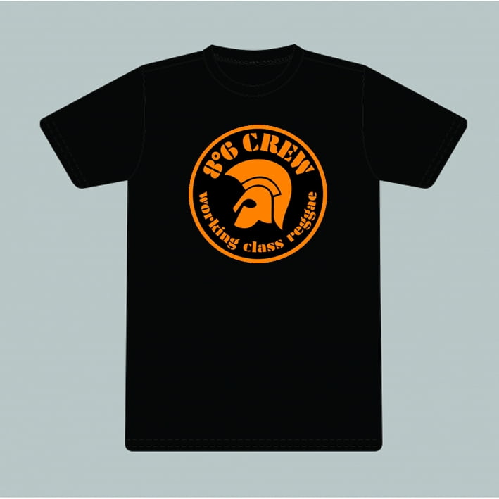 T-shirt Homme Hepcat Ska Reggae - Coton - Noir - Col équipage - Neuf Sans étiquettes