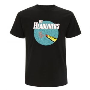 T Shirt THE HEADLINERS bleu