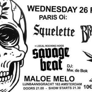 Flyer de concert Bromure